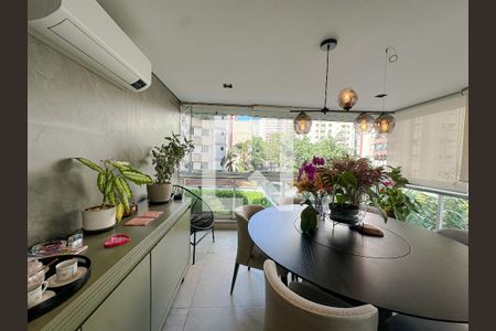 Varanda Gourmet de apartamento para alugar com 3 quartos, 133m² em Perdizes, São Paulo