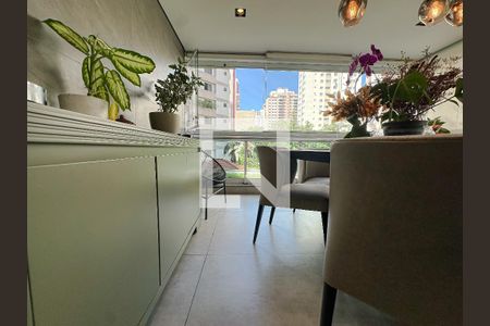 Varanda Gourmet de apartamento para alugar com 3 quartos, 133m² em Perdizes, São Paulo