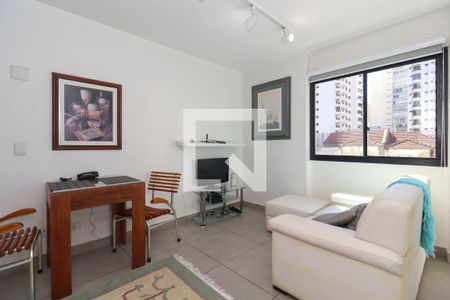 Sala de kitnet/studio à venda com 1 quarto, 40m² em Jardim Paulista, São Paulo