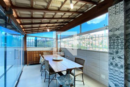 Espaço Gourmet de apartamento à venda com 4 quartos, 220m² em Santo Antônio, Belo Horizonte