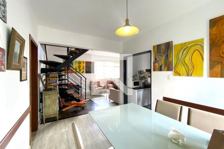 Sala de Jantar de apartamento à venda com 4 quartos, 220m² em Santo Antônio, Belo Horizonte