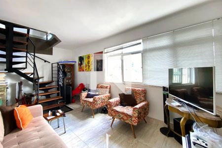 Sala de apartamento à venda com 4 quartos, 220m² em Santo Antônio, Belo Horizonte