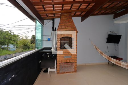 Área Gourmet de casa à venda com 3 quartos, 152m² em Vila Bela Vista, Santo André