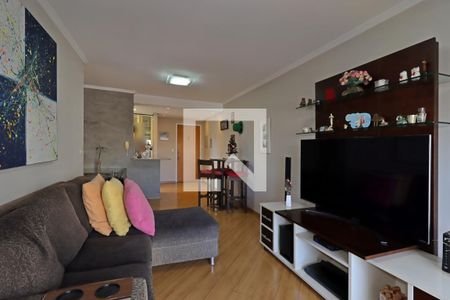 Sala de apartamento à venda com 1 quarto, 57m² em Jardim, Santo André