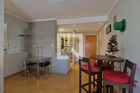 Sala de apartamento à venda com 1 quarto, 57m² em Jardim, Santo André