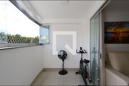 Varanda de apartamento à venda com 3 quartos, 90m² em Santa Ines, Belo Horizonte