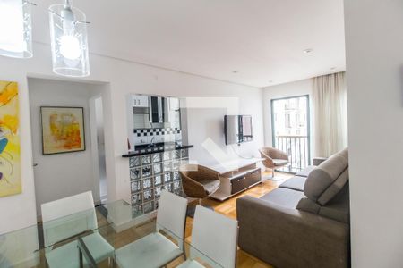 Sala  de apartamento para alugar com 3 quartos, 79m² em Alphaville Industrial, Barueri