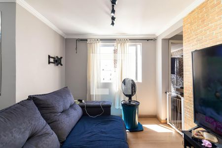 Sala de Estar de apartamento à venda com 2 quartos, 55m² em Vila Nova Cachoeirinha, São Paulo