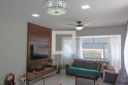 Sala de apartamento para alugar com 3 quartos, 106m² em Estuário, Santos