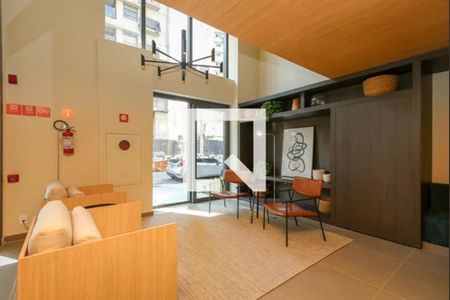 Hall de entrada de kitnet/studio para alugar com 1 quarto, 23m² em Jardim das Acacias, São Paulo