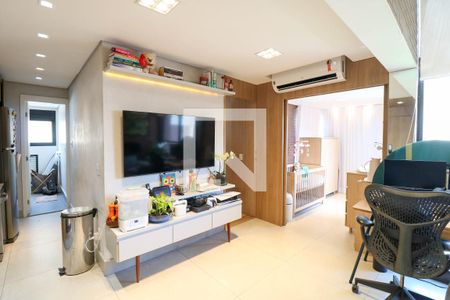 Sala de apartamento à venda com 2 quartos, 102m² em Cidade Monções, São Paulo