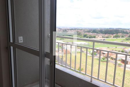 Sacada de apartamento para alugar com 2 quartos, 100m² em Parque das Oliveiras Ii, Ribeirão Preto