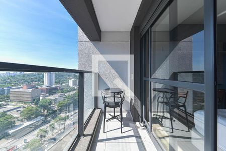 Varanda de kitnet/studio à venda com 1 quarto, 26m² em Jardim das Acacias, São Paulo