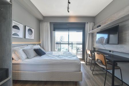 Quarto de kitnet/studio à venda com 1 quarto, 26m² em Jardim das Acacias, São Paulo