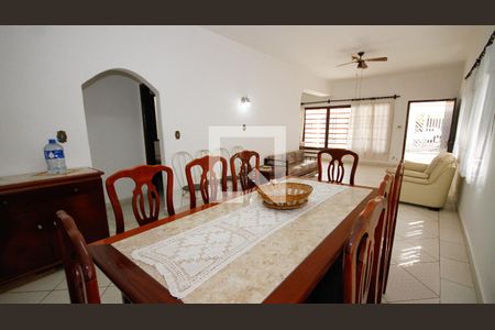 Sala de Jantar de casa para alugar com 3 quartos, 175m² em Solemar, Praia Grande