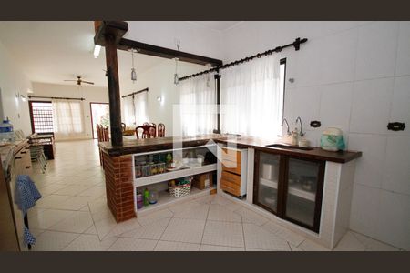 Cozinha de casa para alugar com 3 quartos, 175m² em Solemar, Praia Grande