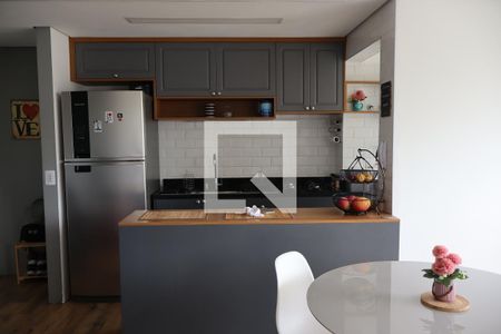 Sala  de apartamento à venda com 1 quarto, 47m² em Vila Galvão, Guarulhos