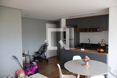 Sala  de apartamento à venda com 1 quarto, 47m² em Vila Galvão, Guarulhos