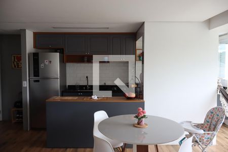 Sala  de apartamento à venda com 1 quarto, 47m² em Vila Galvão, Guarulhos