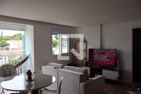 Sala  de apartamento à venda com 1 quarto, 47m² em Vila Galvão, Guarulhos