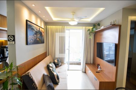 Sala de apartamento à venda com 2 quartos, 46m² em Santo Cristo, Rio de Janeiro