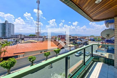 Sacada de apartamento para alugar com 1 quarto, 50m² em Vila Tupi, Praia Grande