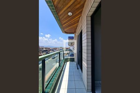 Sacada de apartamento para alugar com 1 quarto, 50m² em Vila Tupi, Praia Grande
