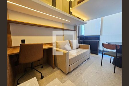 Sala de kitnet/studio para alugar com 1 quarto, 35m² em Santo Amaro, São Paulo