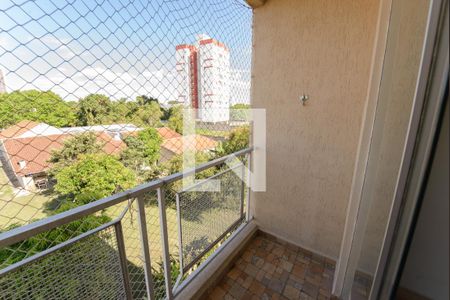 Varanda da Sala de apartamento para alugar com 2 quartos, 53m² em Parque Santo Antonio, Taubaté