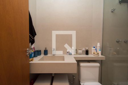 Banheiro da Suite de apartamento à venda com 3 quartos, 142m² em Eldorado, Contagem