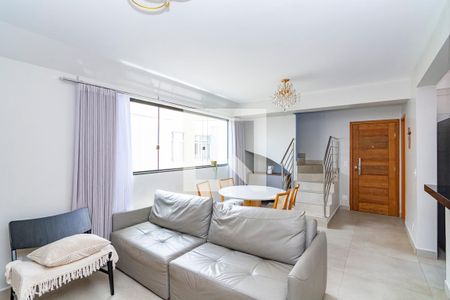 Sala de apartamento à venda com 4 quartos, 184m² em Minas Brasil, Belo Horizonte