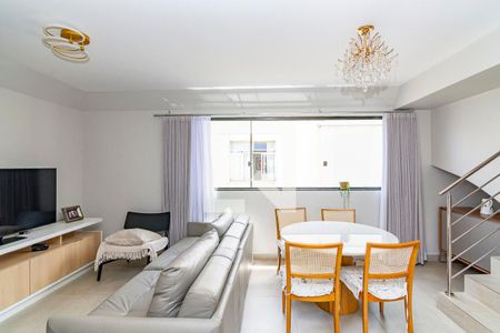 Sala de apartamento à venda com 4 quartos, 184m² em Minas Brasil, Belo Horizonte