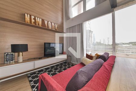 Sala de apartamento à venda com 2 quartos, 82m² em Cidade Monções, São Paulo