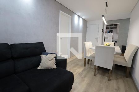 Sala de apartamento para alugar com 3 quartos, 58m² em Jardim Jamaica, Santo André