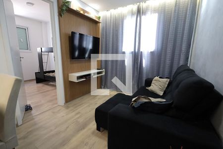 Sala de apartamento para alugar com 3 quartos, 58m² em Jardim Jamaica, Santo André