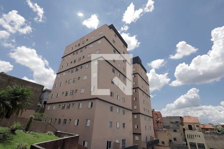 Fachada do bloco de apartamento à venda com 3 quartos, 58m² em Jardim Jamaica, Santo André