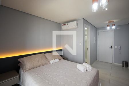 Sala - Quarto de kitnet/studio para alugar com 1 quarto, 25m² em Brooklin, São Paulo