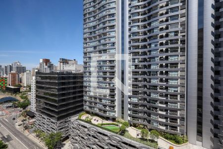 Varanda Sala de kitnet/studio para alugar com 1 quarto, 25m² em Brooklin, São Paulo