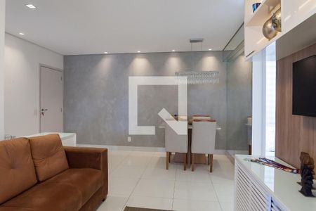 sala de apartamento à venda com 2 quartos, 75m² em Caiçaras, Belo Horizonte