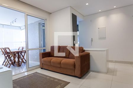 Sala de TV de apartamento à venda com 2 quartos, 75m² em Caiçaras, Belo Horizonte
