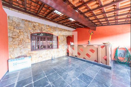Varanda da Sala de casa à venda com 3 quartos, 279m² em Jardim Santo Alberto, Santo André