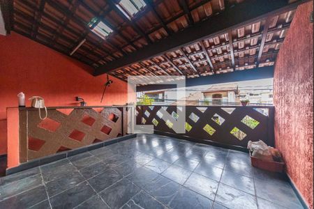 Varanda da Sala de casa à venda com 3 quartos, 279m² em Jardim Santo Alberto, Santo André