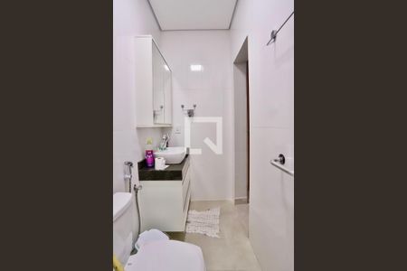 Banheiro do Quarto 1 de casa para alugar com 2 quartos, 130m² em Vila Regente Feijó, São Paulo