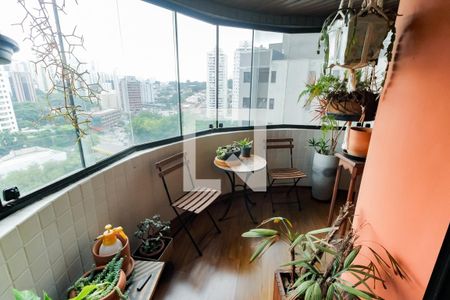 Varanda da Sala de apartamento à venda com 3 quartos, 133m² em Morumbi, São Paulo