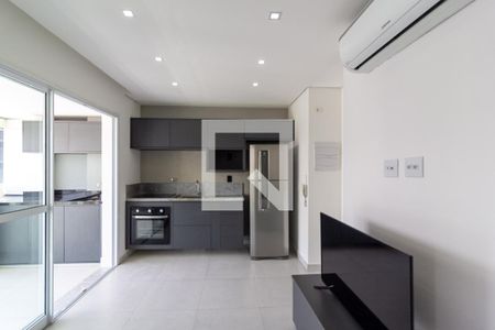 Sala de apartamento para alugar com 1 quarto, 37m² em Cidade Monções, São Paulo