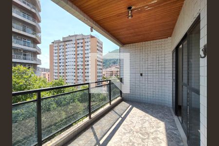 Varanda da Sala de apartamento à venda com 2 quartos, 188m² em Tijuca, Rio de Janeiro