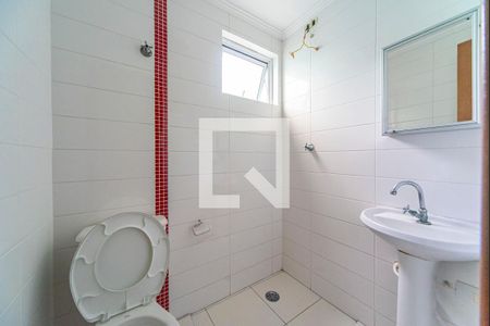 Banheiro Social de apartamento à venda com 2 quartos, 47m² em Parque Novo Oratório, Santo André