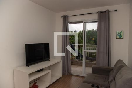 Sala de apartamento para alugar com 1 quarto, 60m² em Chácara Santo Antônio, São Paulo