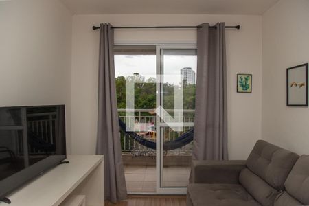 Sala de apartamento para alugar com 1 quarto, 60m² em Chácara Santo Antônio, São Paulo