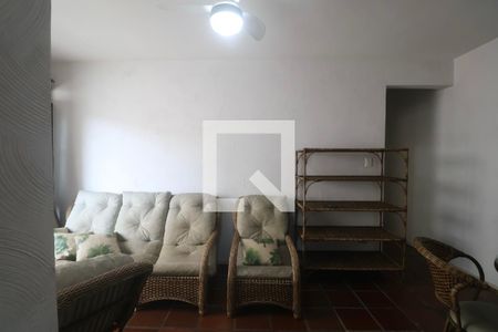 Sala de apartamento para alugar com 2 quartos, 80m² em Jardim A. Maria, Guarujá